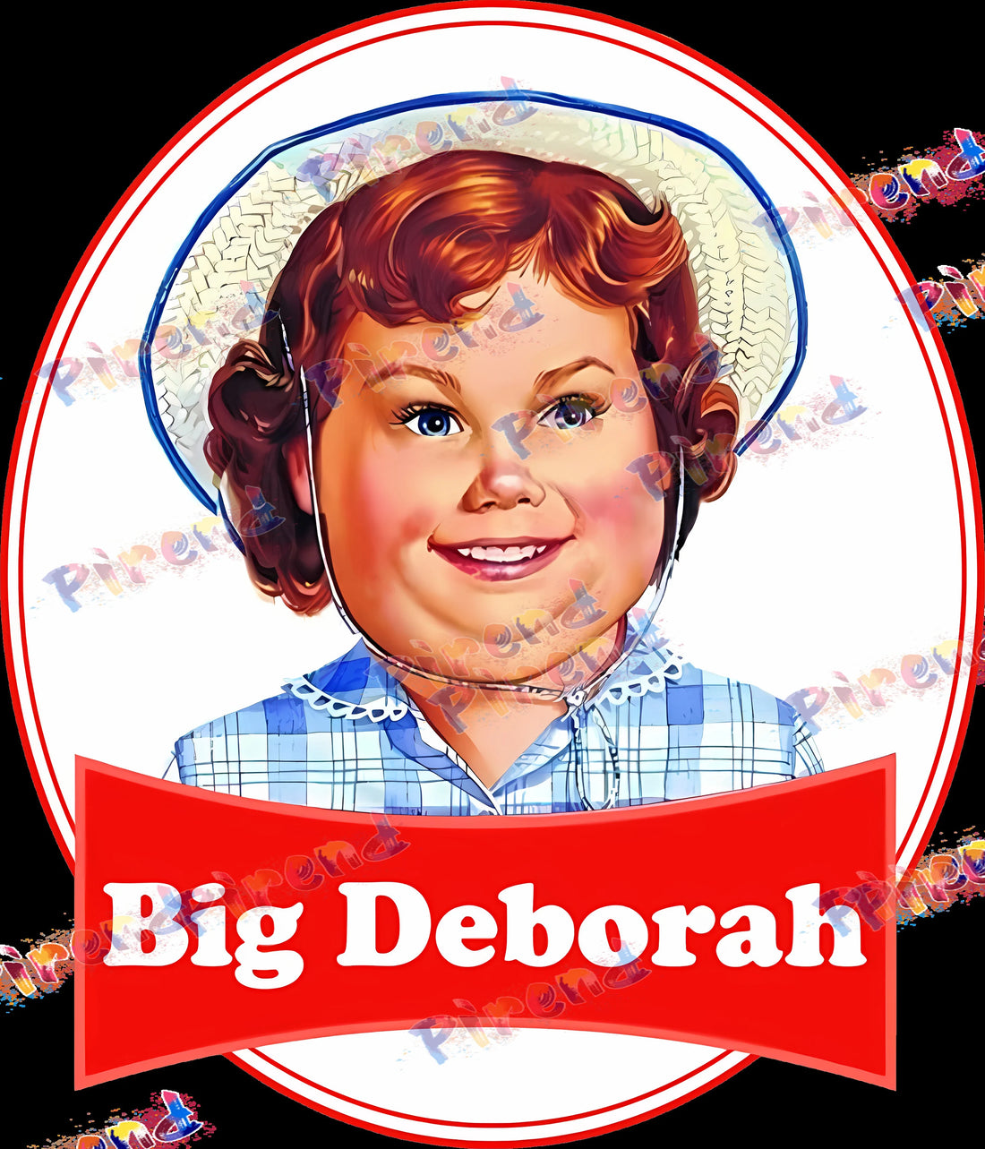 Big Deborah PNG SVG | Transparent Background | Trendy Digital Download | T-Shirt Design | Funny Sarcastic Big Deborah | Mug &amp; Tote Graphics