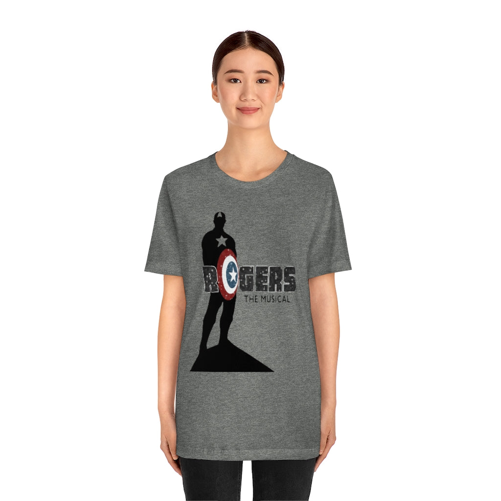 Rogers: The Musical Unisex Jersey Short Sleeve Tee