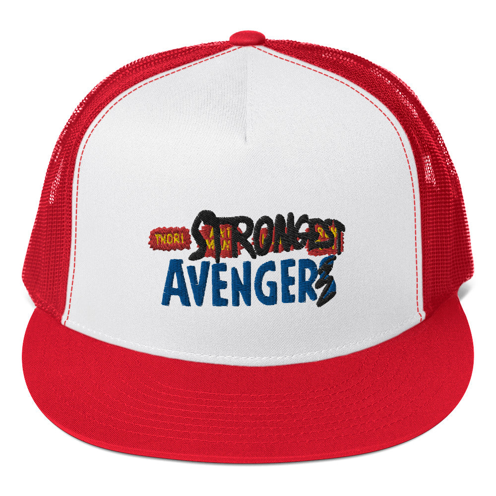 Marvel Thor: Love And Thunder Strongest Avenger Embroidered Trucker Hat