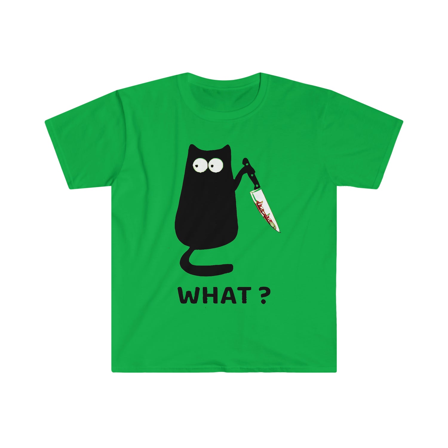 What? Unisex Softstyle T-Shirt