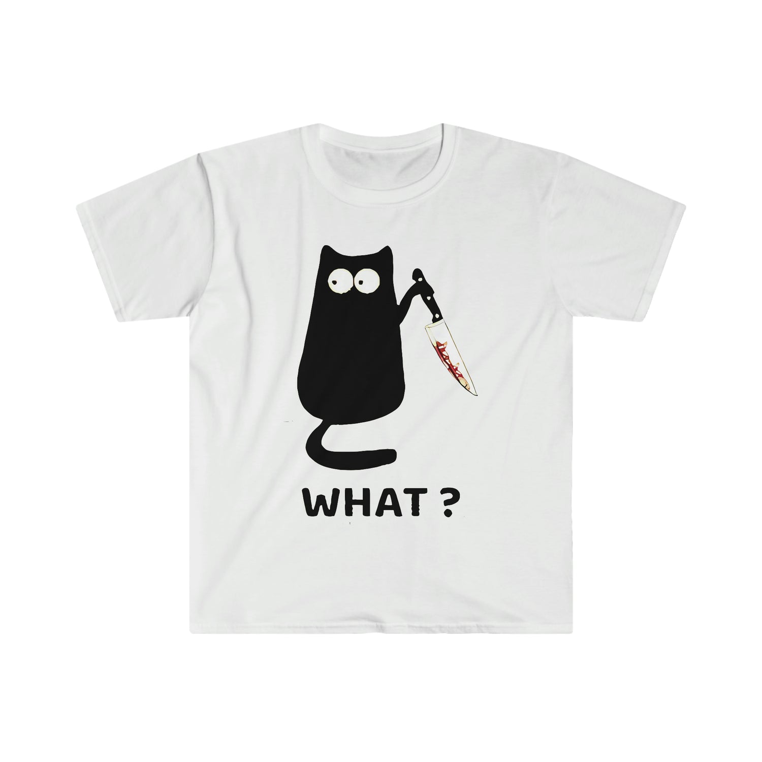 What? Unisex Softstyle T-Shirt