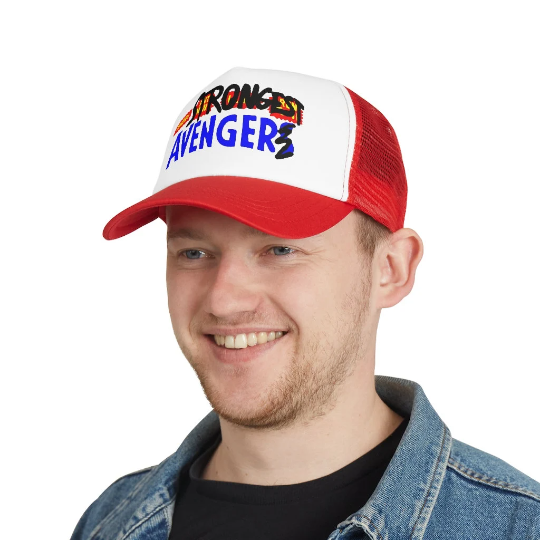 Marvel Thor: Love And Thunder Strongest Avenger Embroidered Trucker Hat