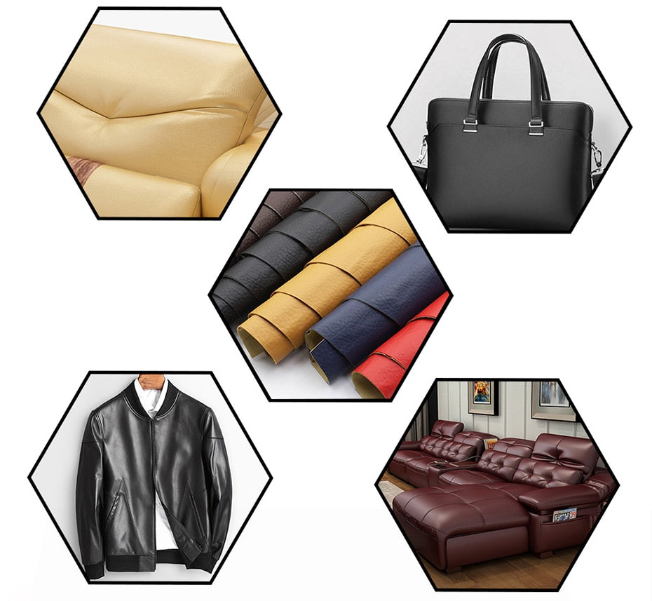 Self Adhesive Leather PU Fabric Repairing Patches for Sofa, for Car Seats, for Clothing - Pirend