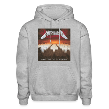 Master of Puppets Heavy Blend Adult Unisex Hoodie - heather gray