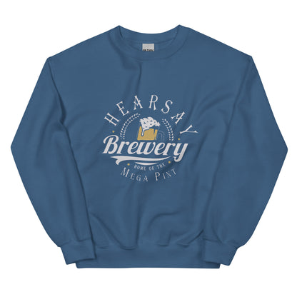 Hearsay Brewery Home Of The Mega Pint Sweatshirt (Johnny Depp)