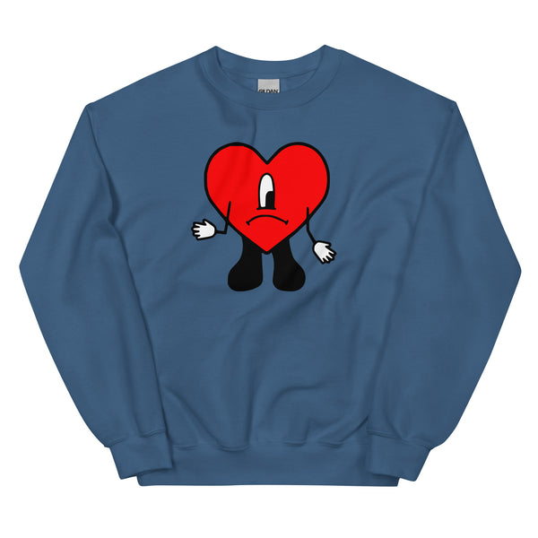 Bad Bunny - Sad Heart - Unisex Sweatshirt