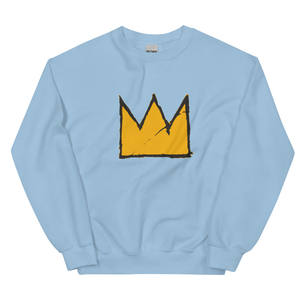 Jean-Michel Basquiat Three Point Crown Unisex Sweatshirt - Pirend