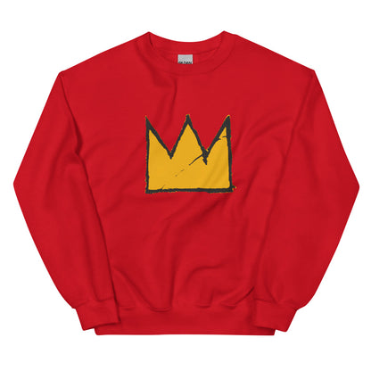 Jean-Michel Basquiat Three Point Crown Unisex Sweatshirt - Pirend