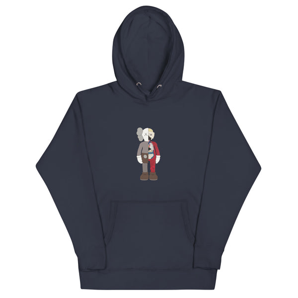 Kaws Dissected Companion Unisex Hoodie - Pirend